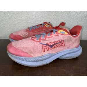Hoka One One Mach 6 Pink Blue Running Shoes Y1147553-PNYC Youth Size 5MD